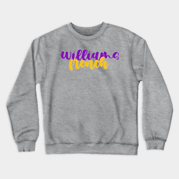 williams college french Crewneck Sweatshirt by laurwang